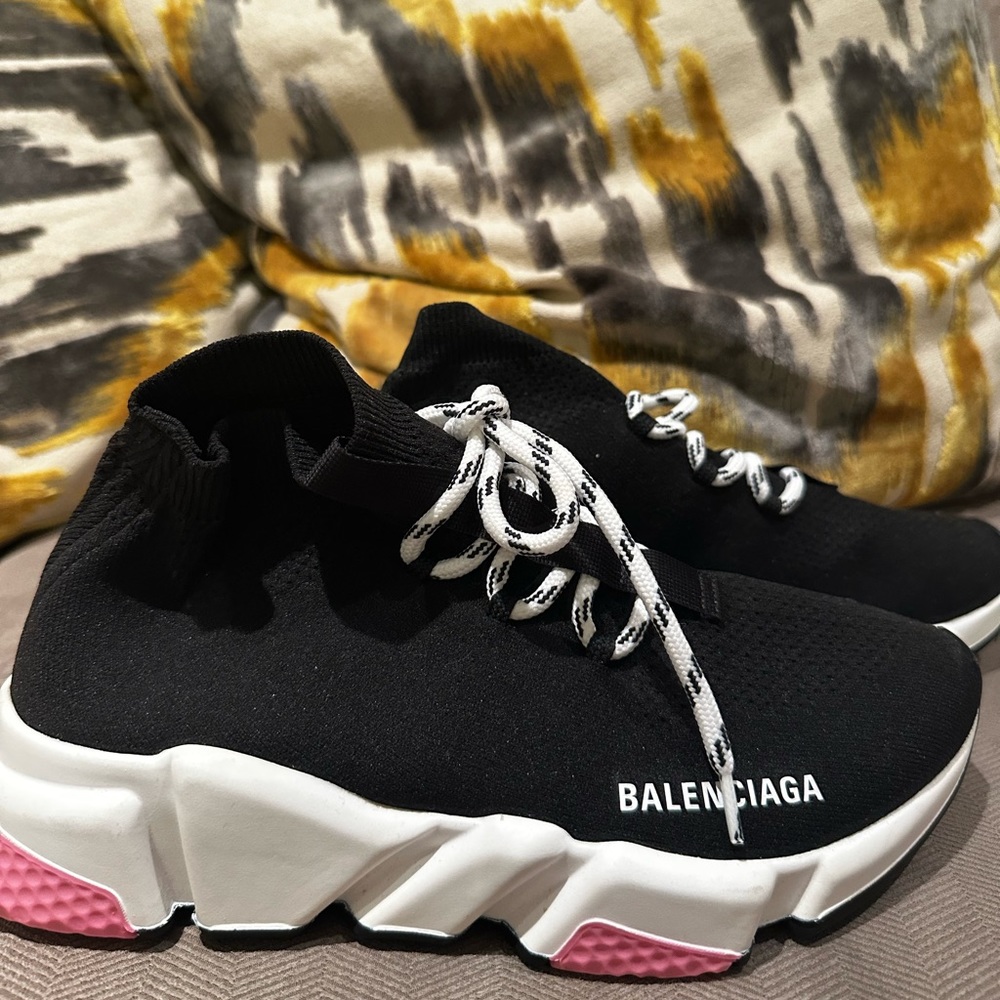Balenciaga speed lace-up sneaker (US 8, womens)